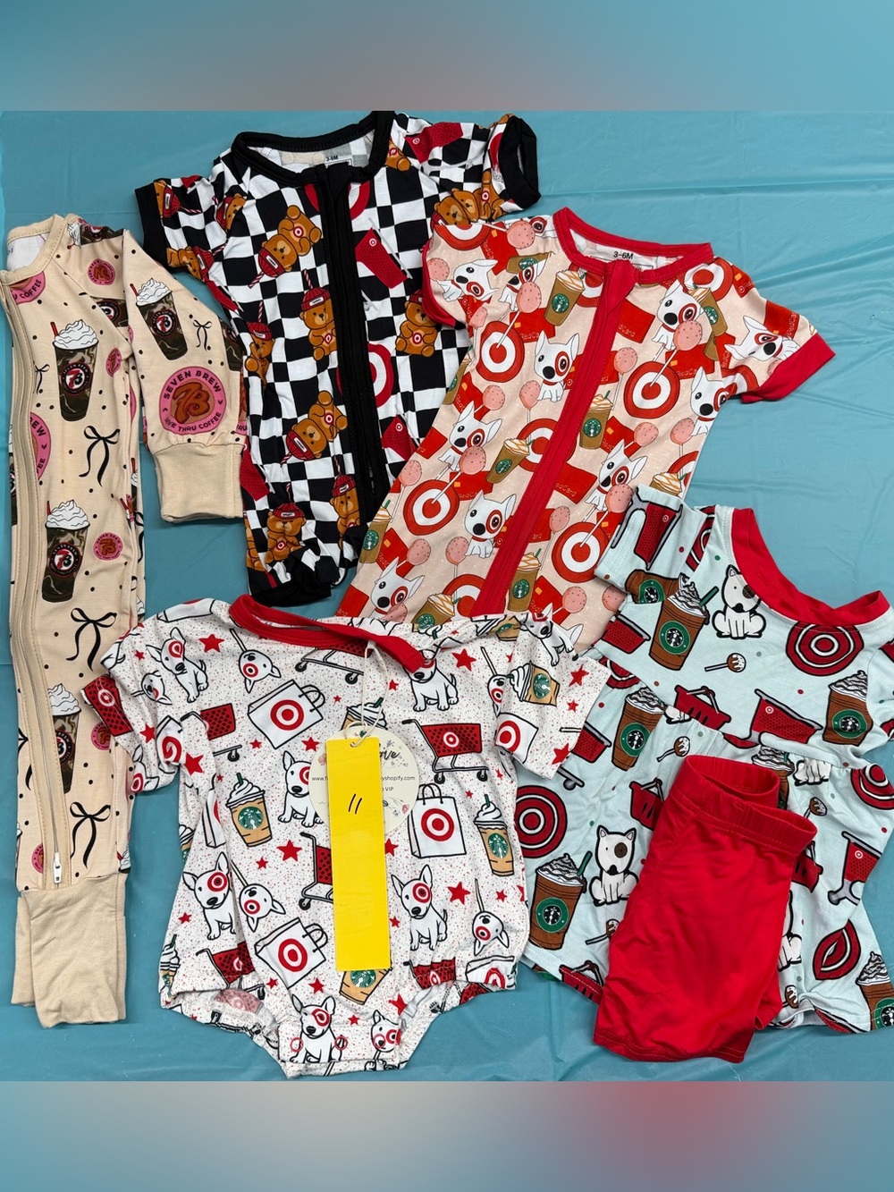 Lot of brand new bamboo size 3-6 mths